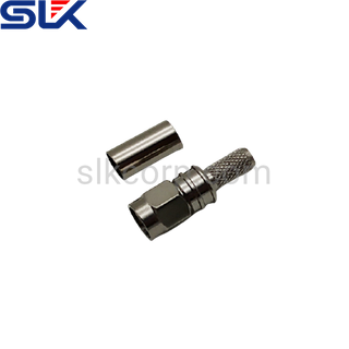 2.92mm plug straight crimp connector for LMR-195 cable 50 ohm 5P9M11S-A662