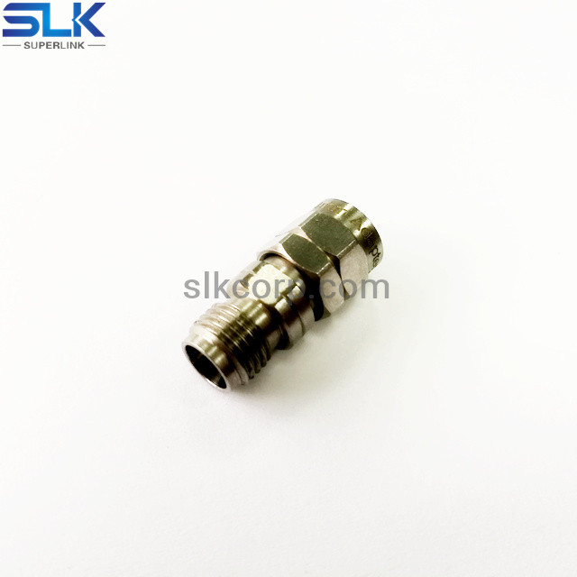 2.4mm female to 2.4mm male straight adapter 50 ohm 5P4F06S-P4M-001