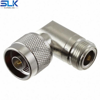 N male to N female right angle adapter 50 ohm 5NCM06R-NCF-003