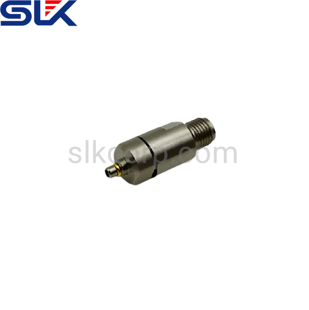 MMCX male to 3.5mm female straight adapter 50 ohm 5MCM06S-P3F