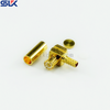 MMCX plug right angle crimp connector for RG316D cable 50 ohm 5MCM11R-A50-008