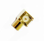 MMCX jack right angle connector for pcb smt 50 ohm 5MCF25R-P41-002