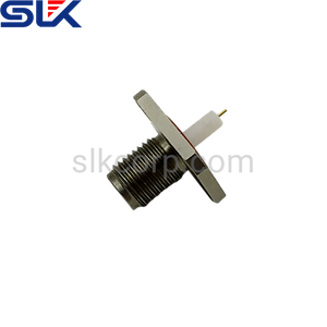SMA jack straight connector for PCB END LAUNCH, 4 holes flange 50 ohm 5MAF85S-H41-034